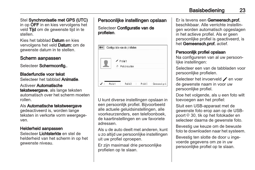 Opel Mokka / Mokka-e Infotainment Handleiding 2020 - 2023