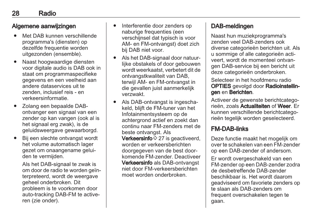 Opel Mokka / Mokka-e Infotainment Handleiding 2020 - 2023