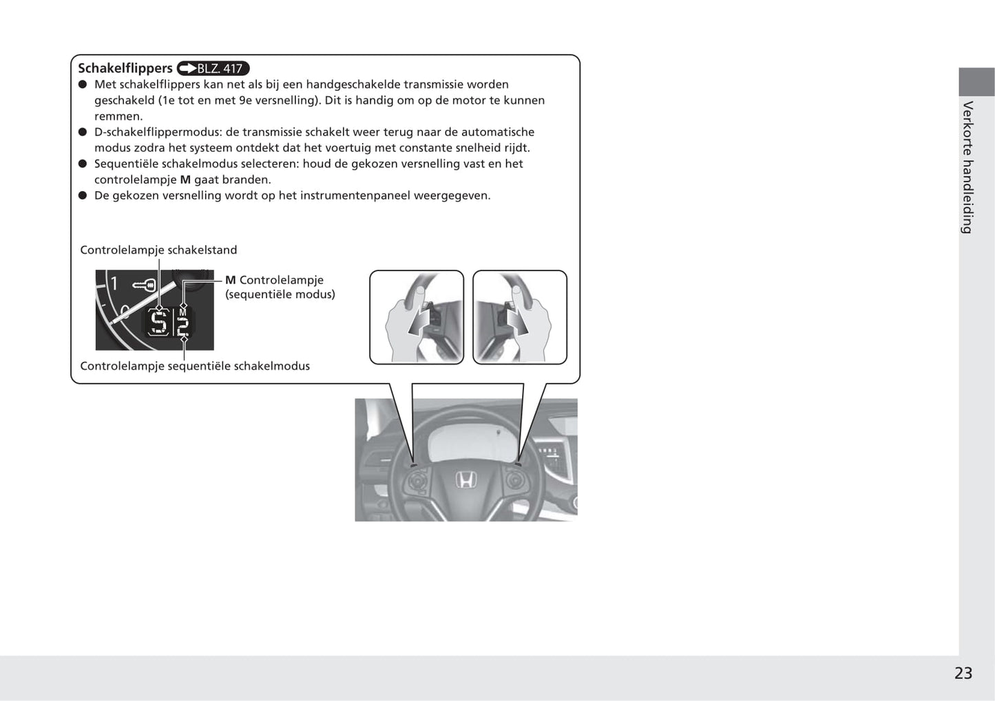 2017-2018 Honda CR-V Owner's Manual | Dutch