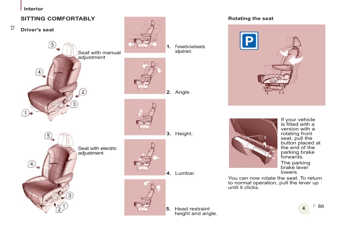 2013-2014 Citroën C8 Gebruikershandleiding | Engels