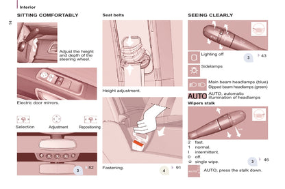 2013-2014 Citroën C8 Gebruikershandleiding | Engels