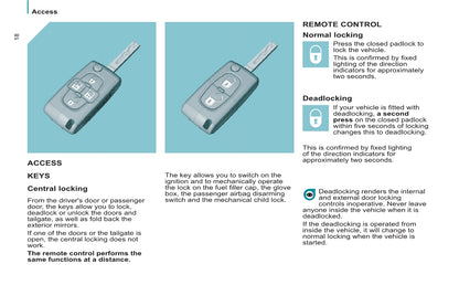 2013-2014 Citroën C8 Gebruikershandleiding | Engels