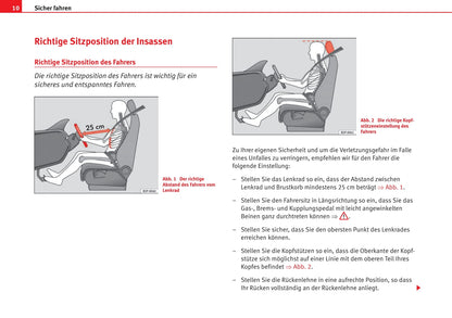 2004-2009 Seat Altea Manuel du propriétaire | Allemand