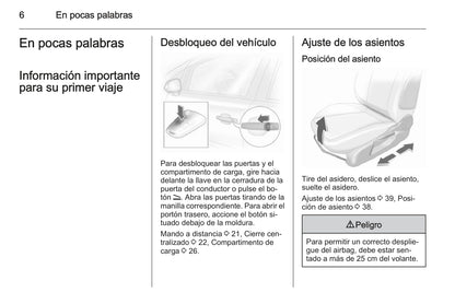 2013-2014 Opel Corsa Manuel du propriétaire | Espagnol