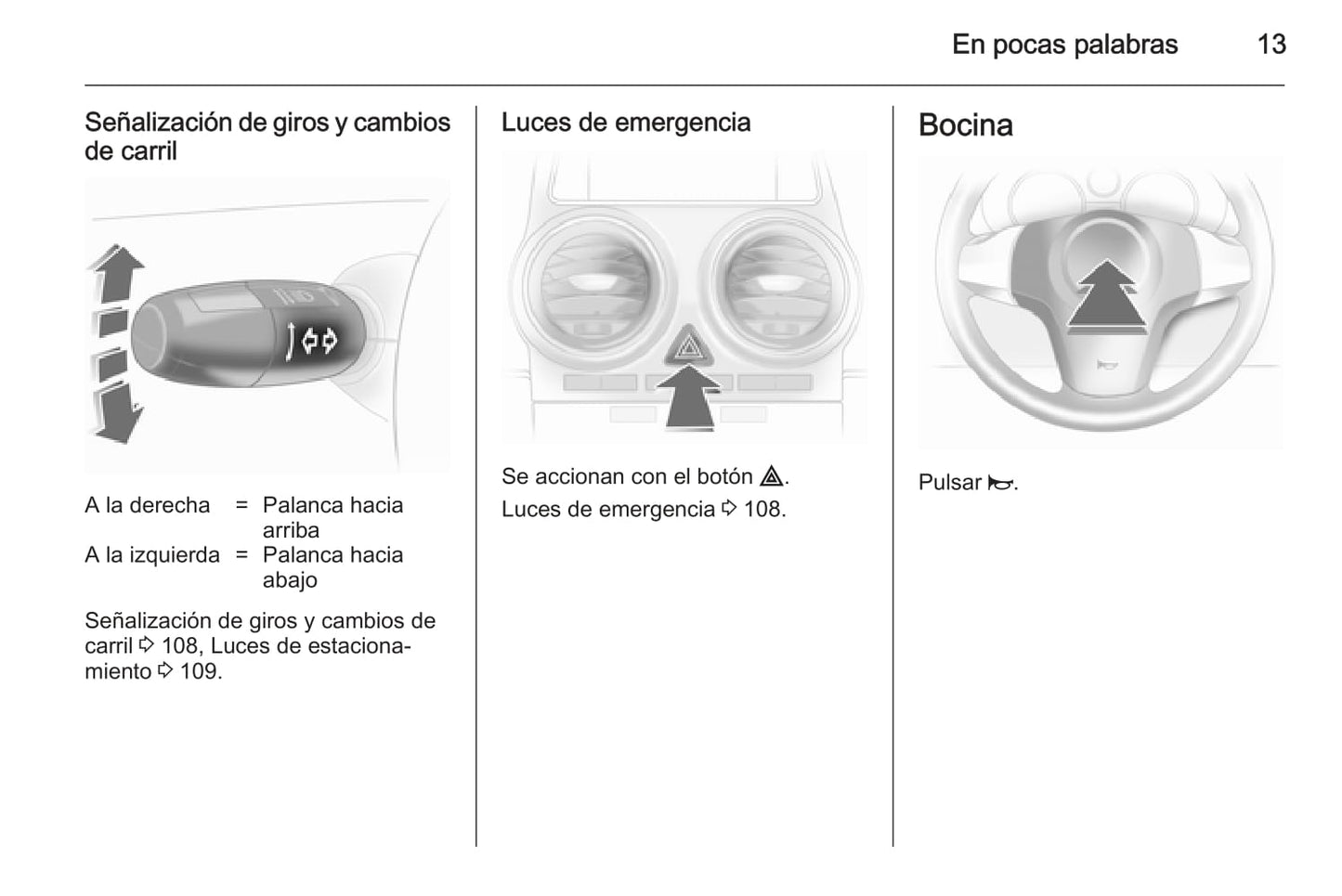 2013-2014 Opel Corsa Manuel du propriétaire | Espagnol