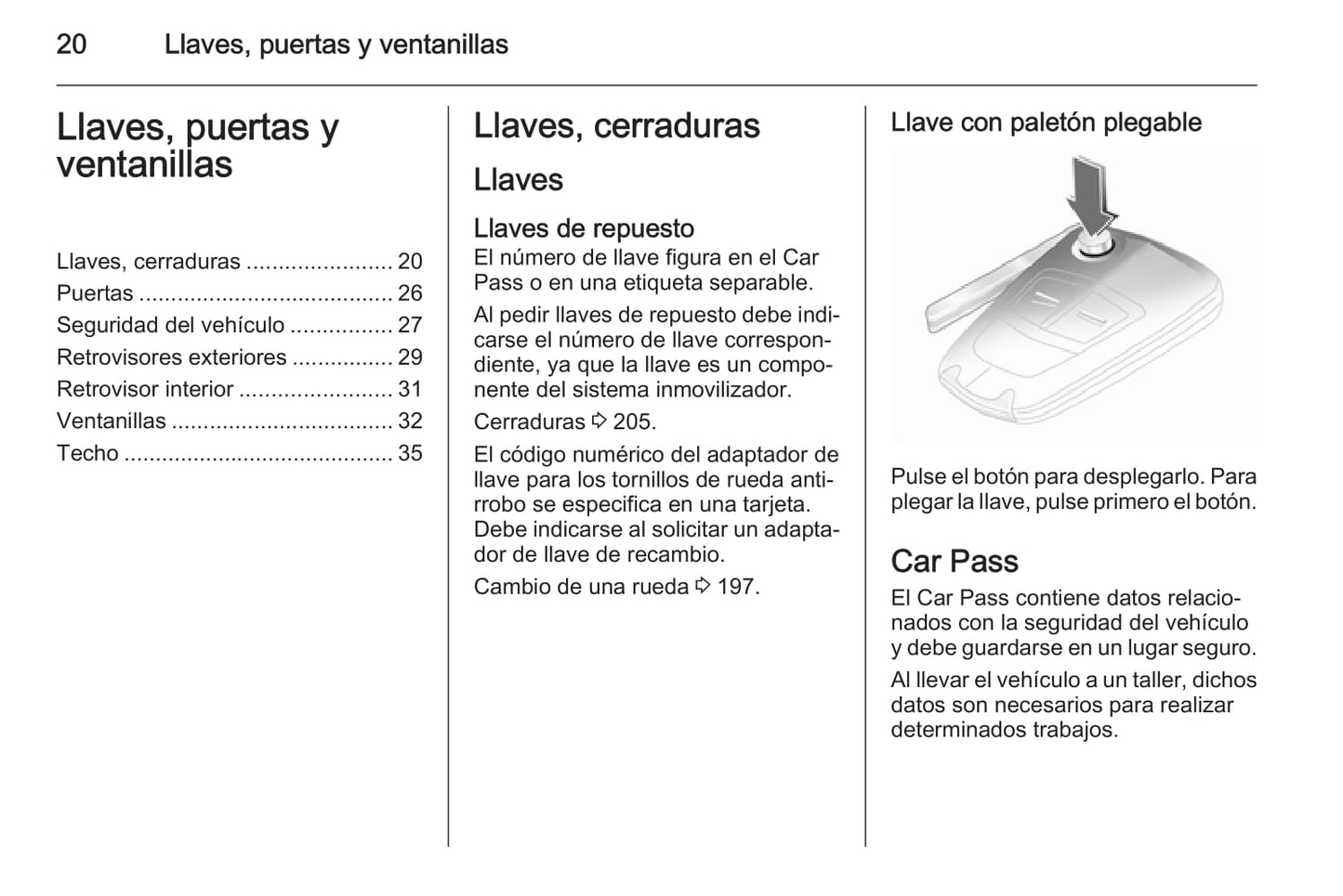 2013-2014 Opel Corsa Manuel du propriétaire | Espagnol