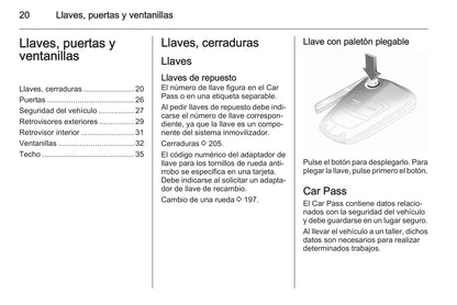 2013-2014 Opel Corsa Manuel du propriétaire | Espagnol