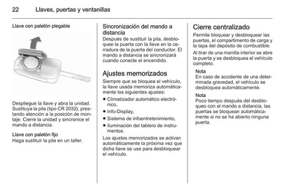 2013-2014 Opel Corsa Manuel du propriétaire | Espagnol