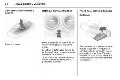 2013-2014 Opel Corsa Manuel du propriétaire | Espagnol