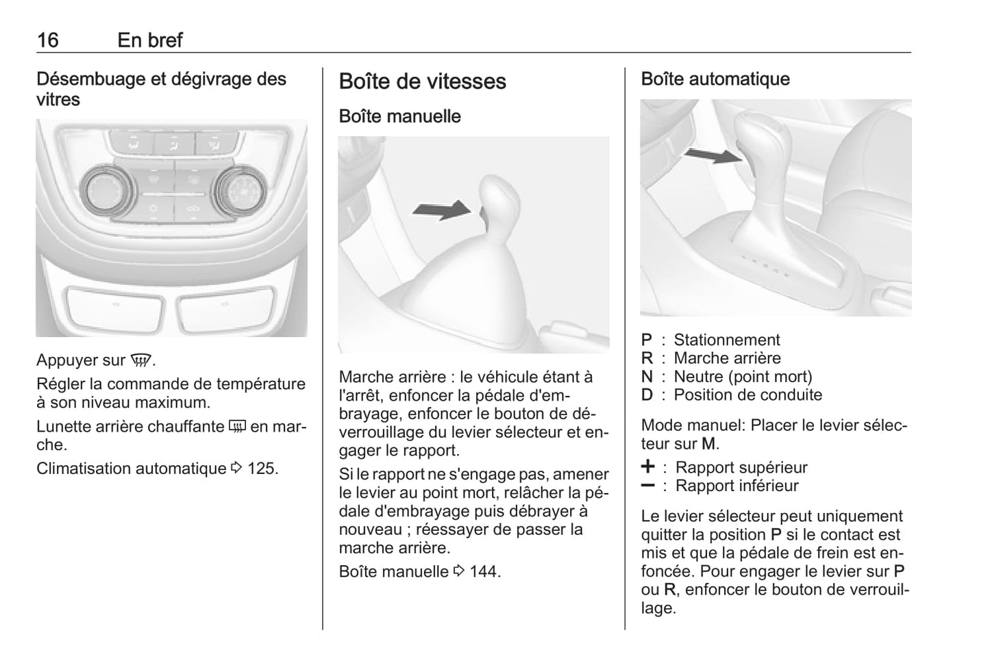 2016 Opel Mokka Manuel du propriétaire | Français