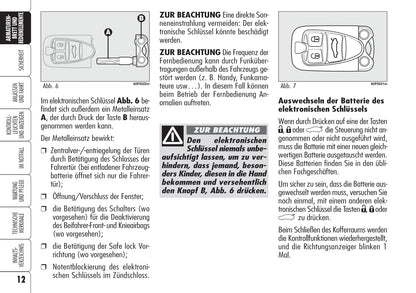 2005-2008 Alfa Romeo Brera Owner's Manual | German