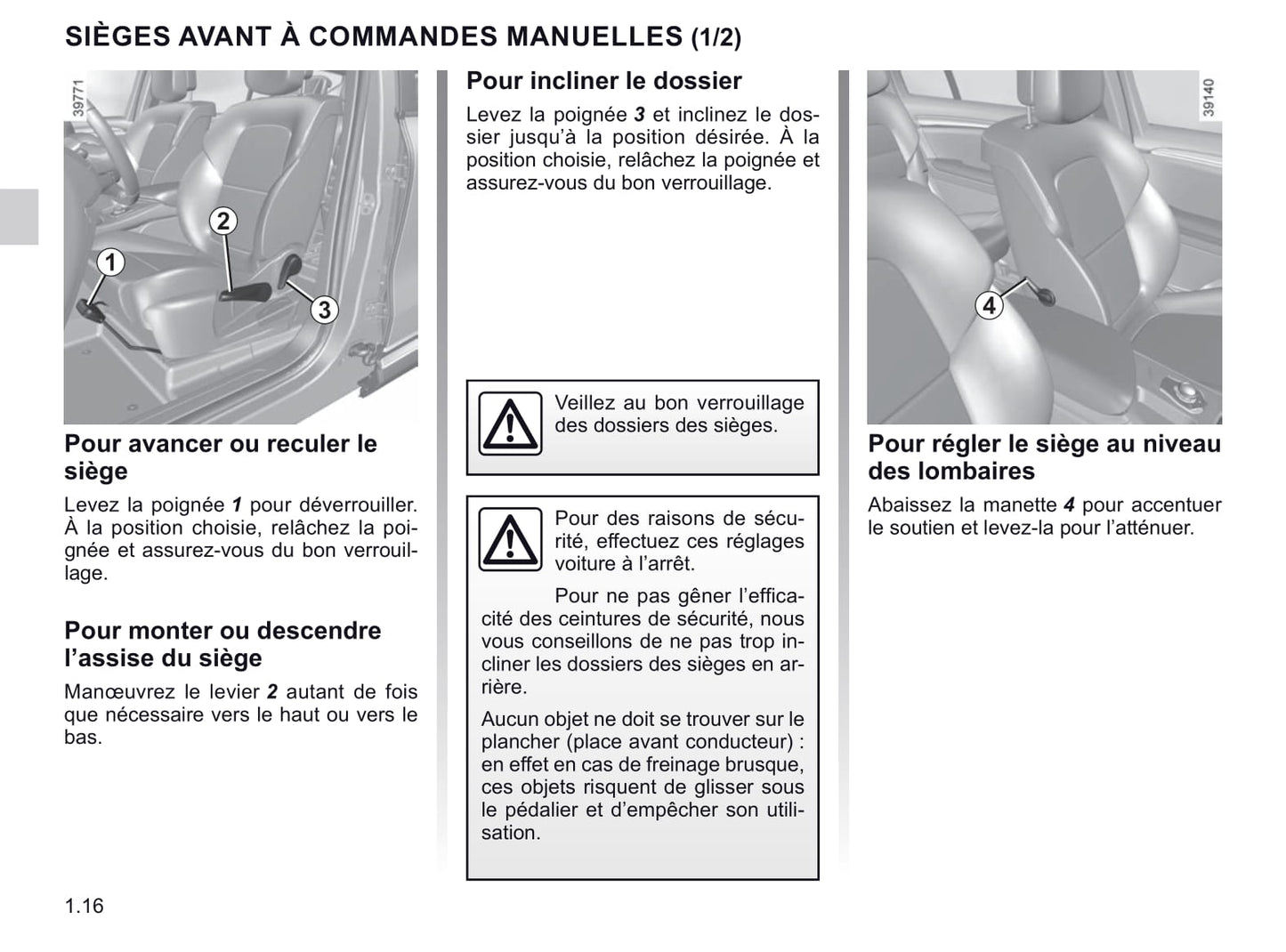 2020 Renault Espace Manuel du propriétaire | Français