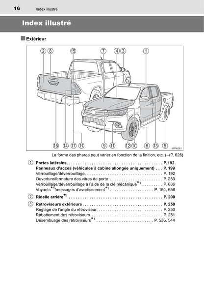 2019-2020 Toyota Hilux Gebruikershandleiding | Frans