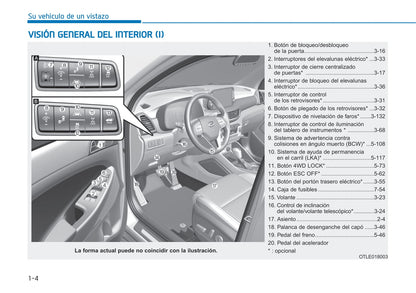 2018-2019 Hyundai Tucson Bedienungsanleitung | Spanisch