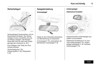 2009-2010 Opel Astra Bedienungsanleitung | Deutsch