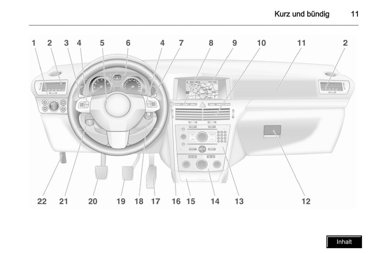 2009-2010 Opel Astra Bedienungsanleitung | Deutsch