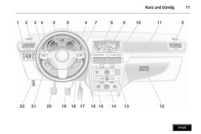 2009-2010 Opel Astra Bedienungsanleitung | Deutsch