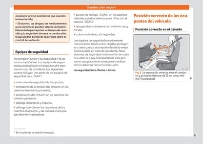 2019-2023 Seat Mii Manuel du propriétaire | Espagnol