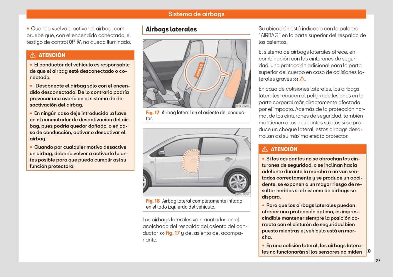 2019-2023 Seat Mii Manuel du propriétaire | Espagnol