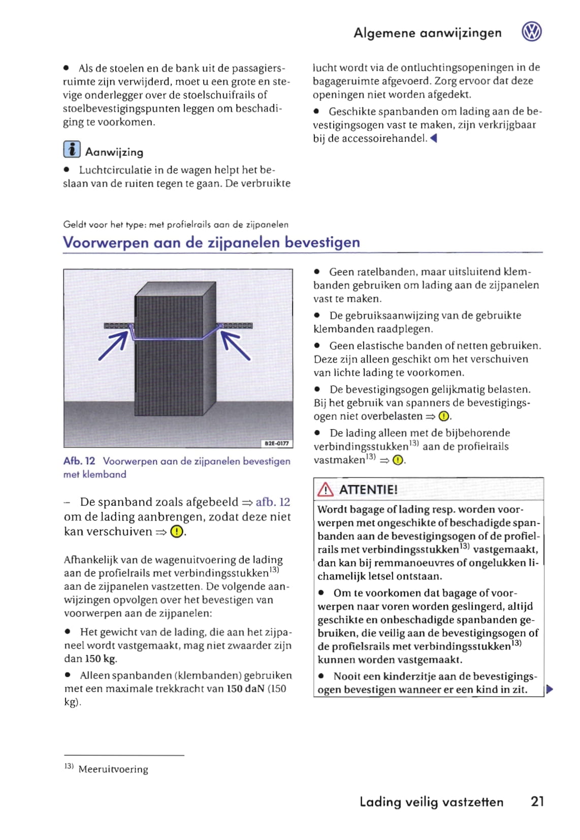 2009-2016 Volkswagen Caravelle/Multivan/Transporter Bedienungsanleitung | Niederländisch