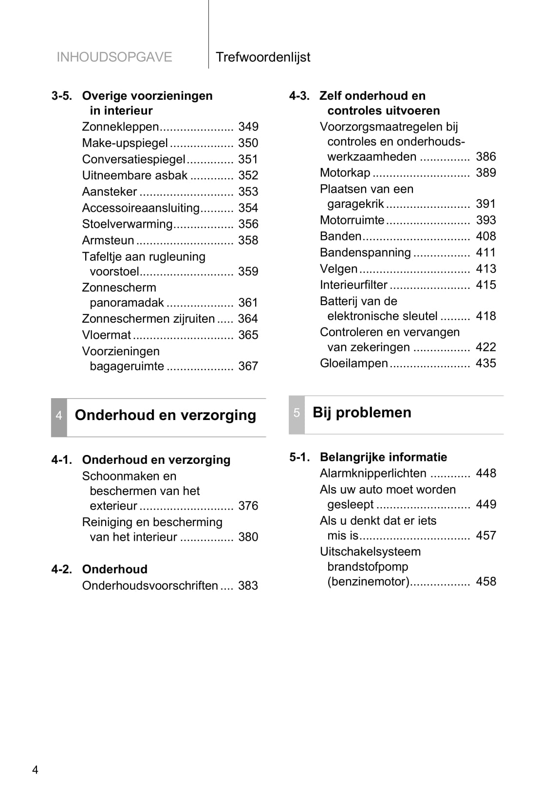 2009-2013 Toyota Verso Manuel du propriétaire | Néerlandais