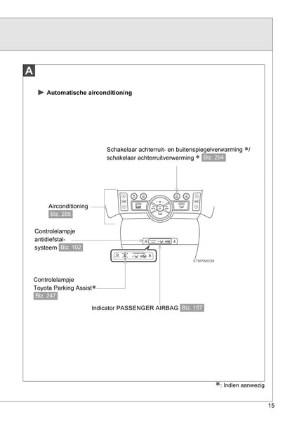 2009-2013 Toyota Verso Manuel du propriétaire | Néerlandais