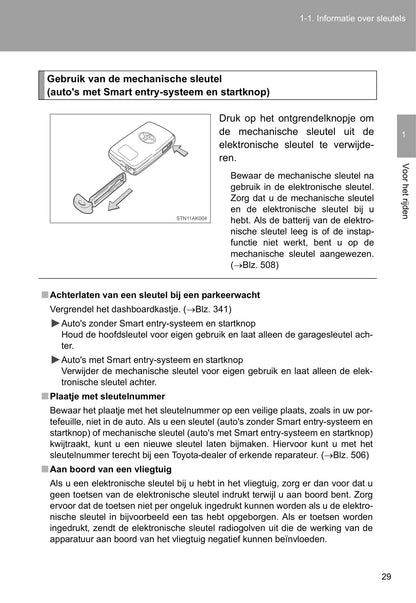 2009-2013 Toyota Verso Manuel du propriétaire | Néerlandais