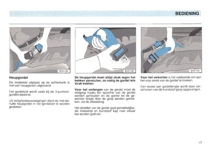 1991-1997 Volkswagen Golf Bedienungsanleitung | Niederländisch