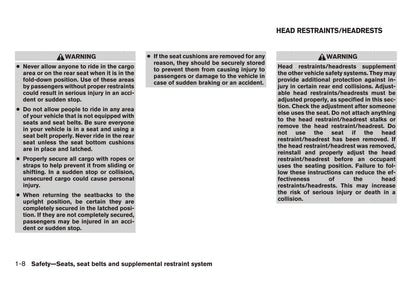 2015 Nissan Xterra Owner's Manual | English