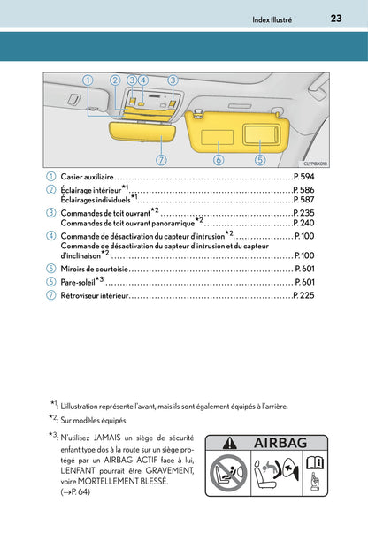 2015-2016 Lexus RX 450h Bedienungsanleitung | Französisch