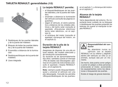 2013-2015 Renault Latitude Manuel du propriétaire | Espagnol