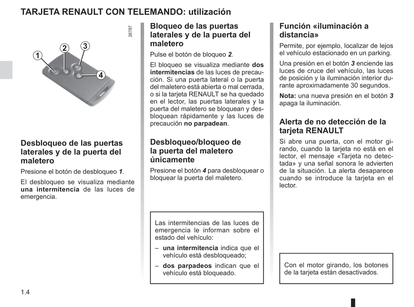 2013-2015 Renault Latitude Manuel du propriétaire | Espagnol