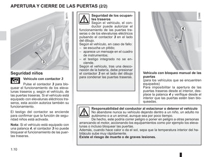 2013-2015 Renault Latitude Manuel du propriétaire | Espagnol