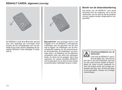 2009-2010 Renault Vel Satis Owner's Manual | Dutch