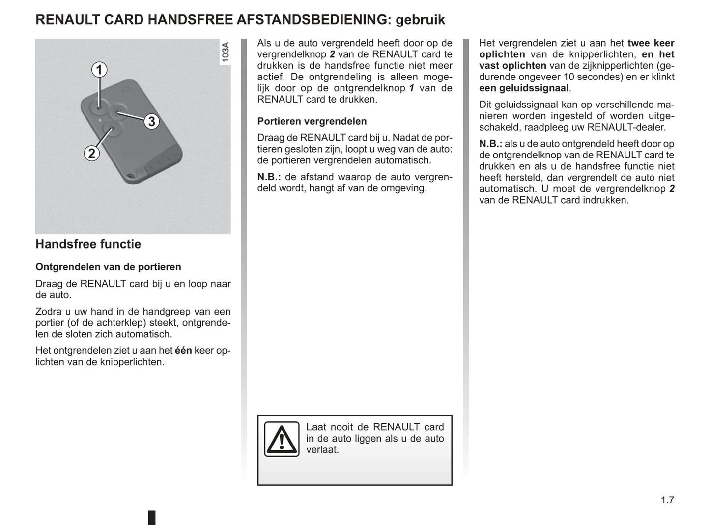 2009-2010 Renault Vel Satis Owner's Manual | Dutch