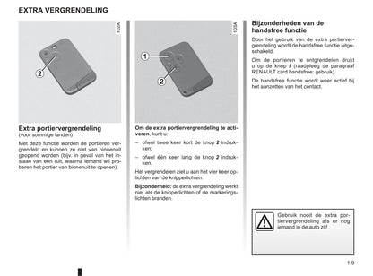 2009-2010 Renault Vel Satis Owner's Manual | Dutch