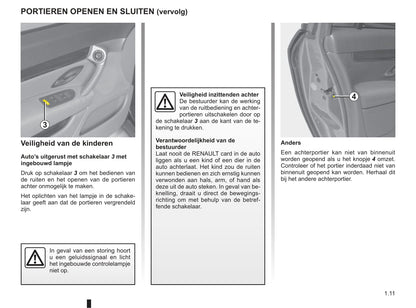 2009-2010 Renault Vel Satis Owner's Manual | Dutch