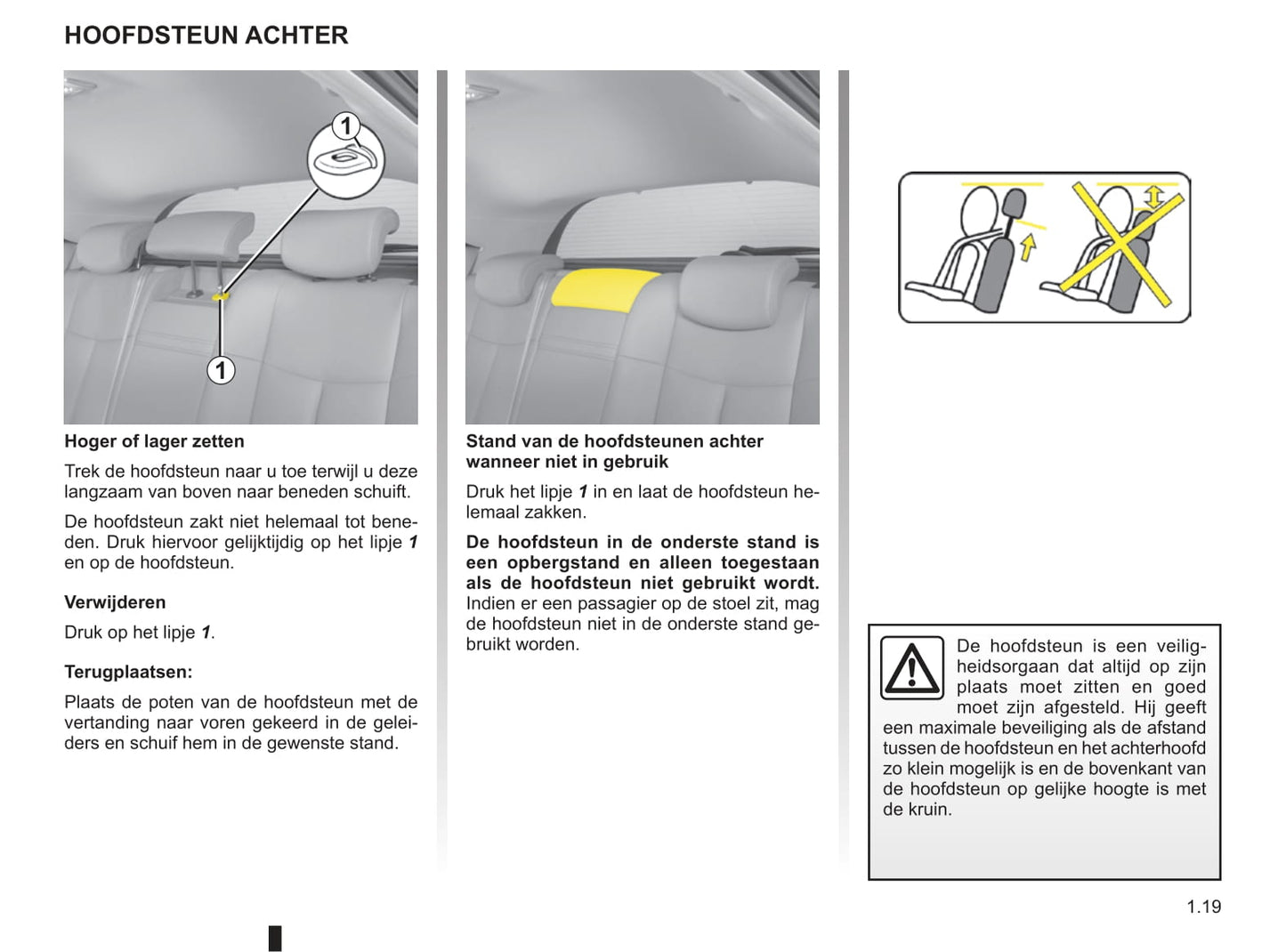 2009-2010 Renault Vel Satis Owner's Manual | Dutch