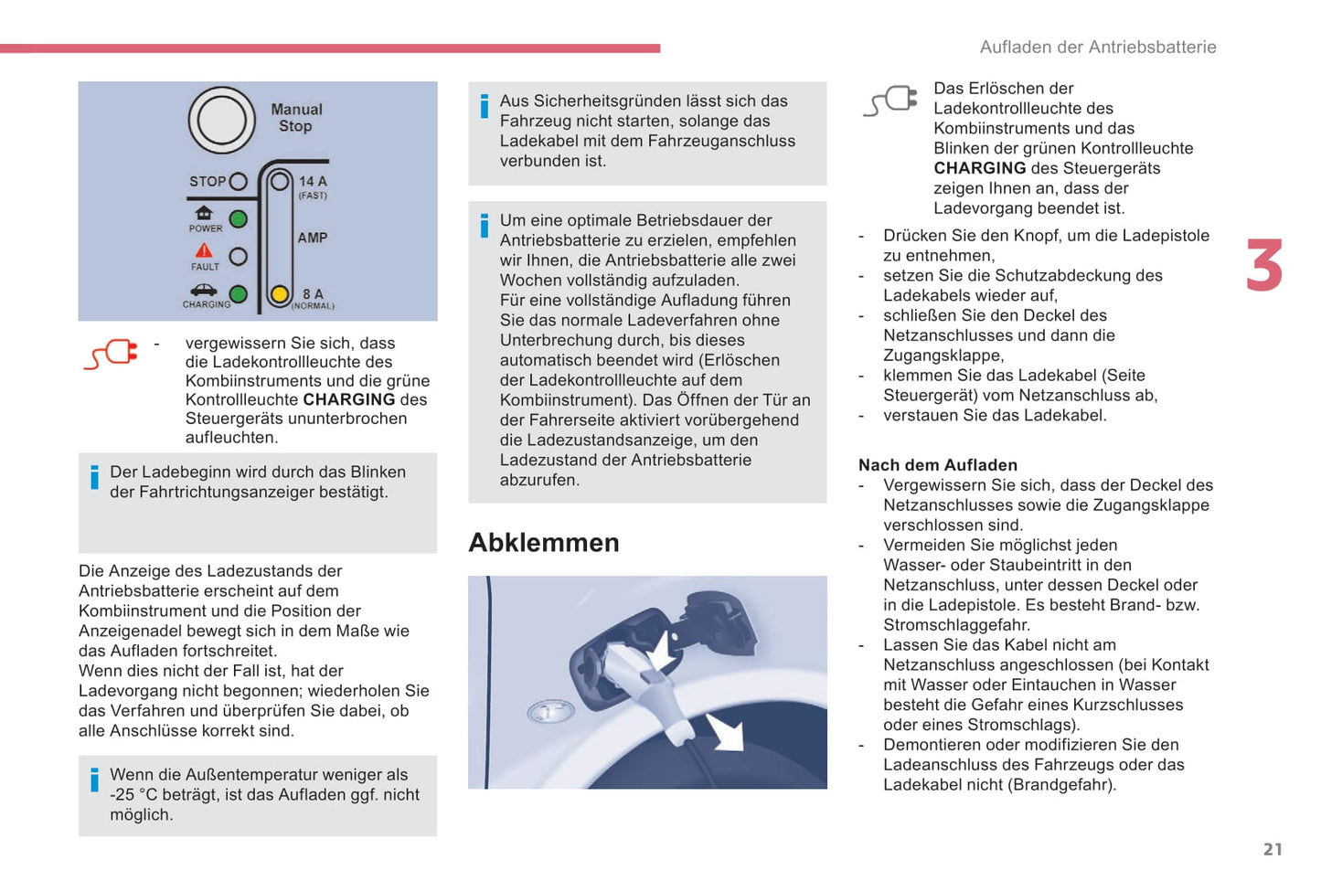 2016 Citroën e-Berlingo Multispace/Berlingo Electric Owner's Manual | German