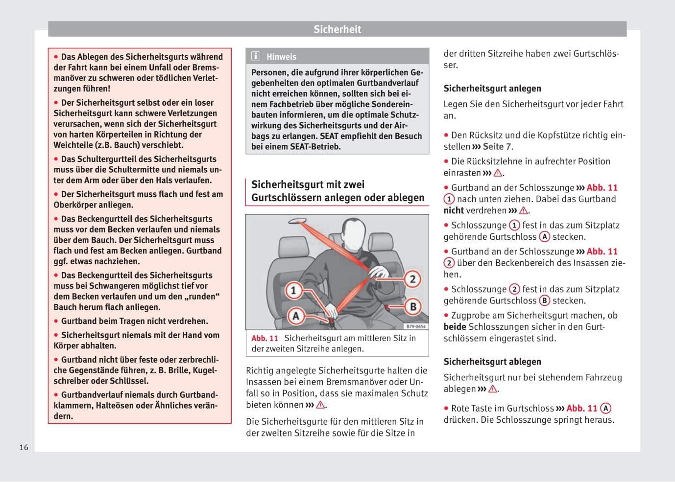 2014-2015 Seat Alhambra Owner's Manual | German