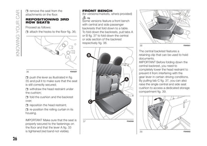 2016-2017 Fiat Doblò Owner's Manual | English