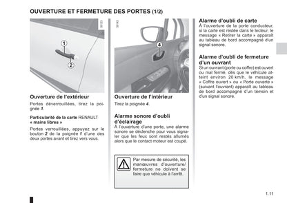 2017-2019 Renault Captur Manuel du propriétaire | Français