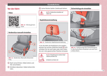 2017-2018 Seat Ibiza Gebruikershandleiding | Duits