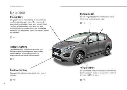 2013-2014 Peugeot 3008 Gebruikershandleiding | Nederlands