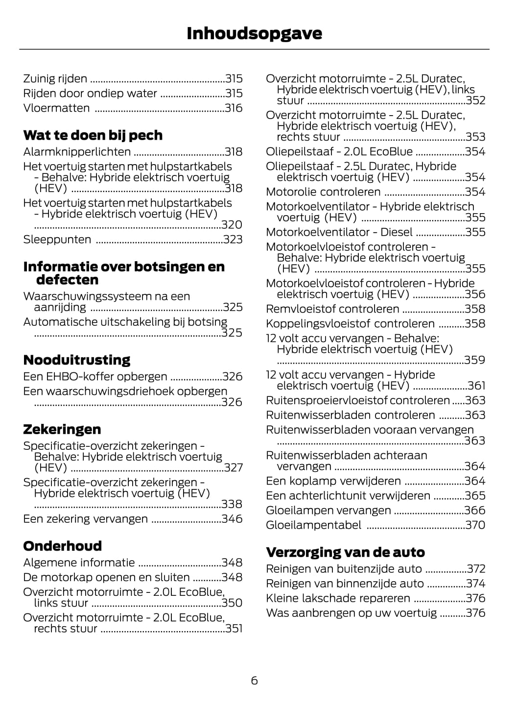 2021-2023 Ford Galaxy / S-Max Gebruikershandleiding | Nederlands