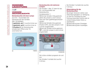 2016-2017 Fiat Tipo Manuel du propriétaire | Allemand