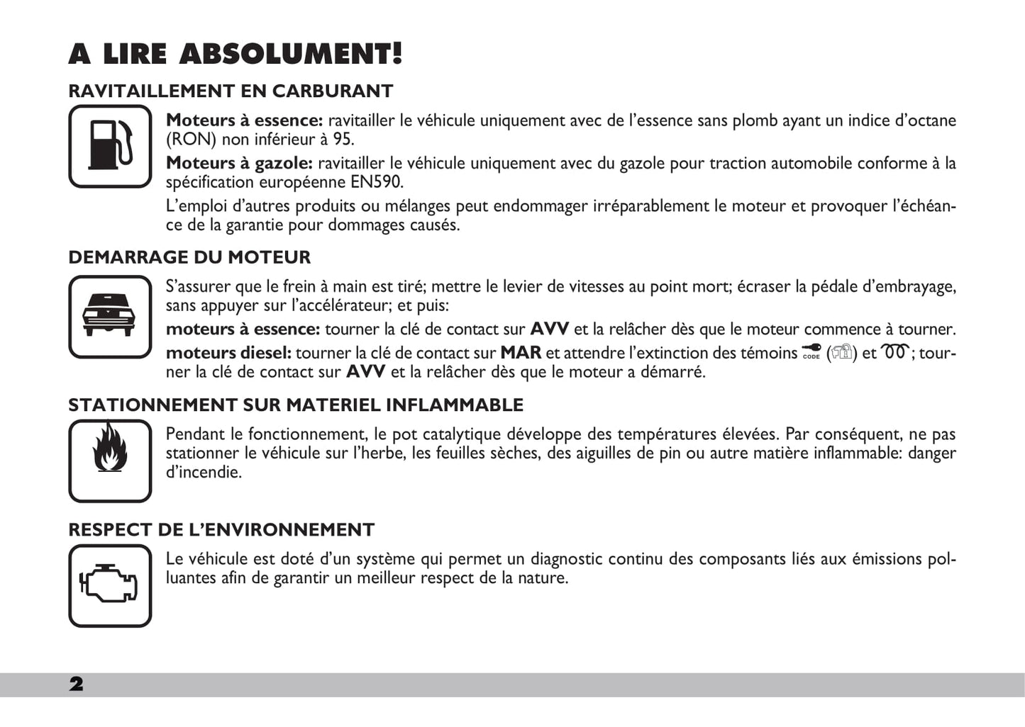 2005-2010 Fiat Doblò Manuel du propriétaire | Français