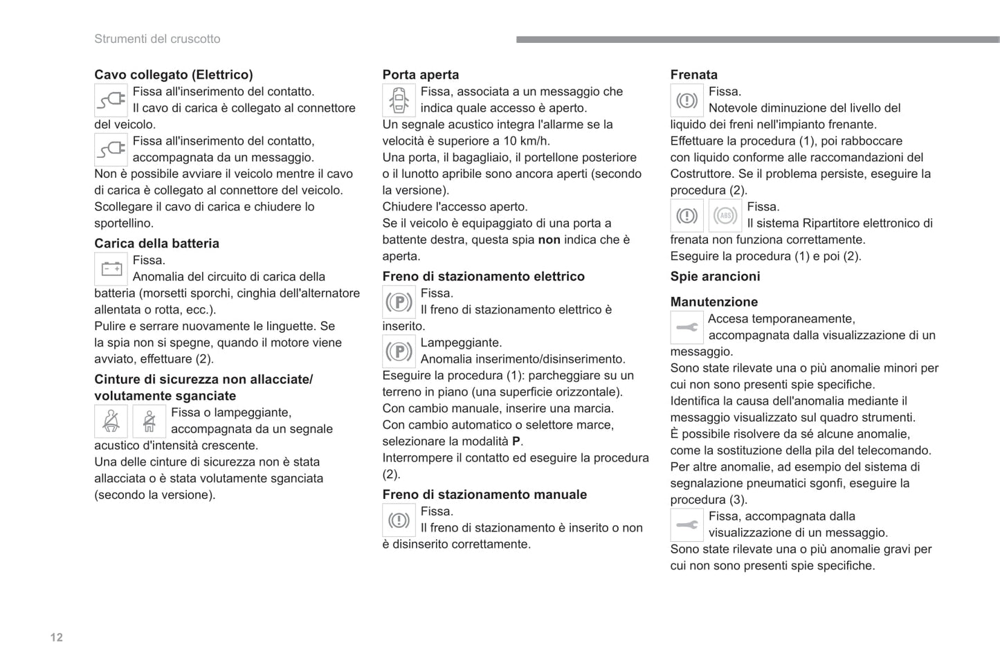 2022-2023 Fiat Scudo/Ulysse Owner's Manual | Italian