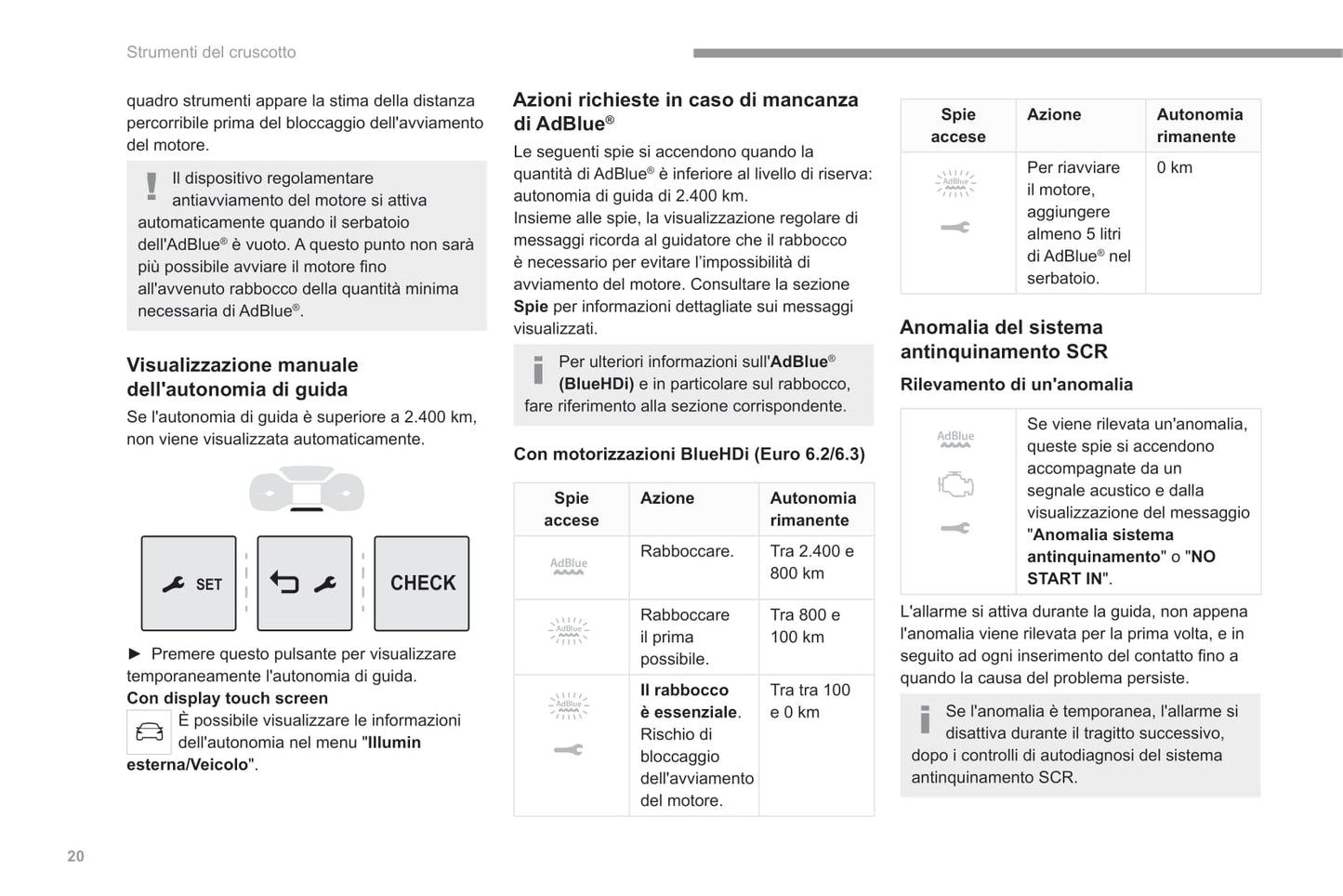 2022-2023 Fiat Scudo/Ulysse Owner's Manual | Italian