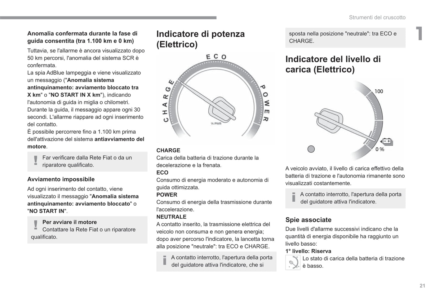 2022-2023 Fiat Scudo/Ulysse Owner's Manual | Italian